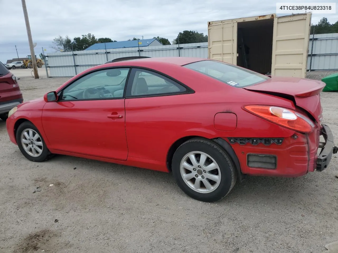 2004 Toyota Camry Solara Se VIN: 4T1CE38P84U823318 Lot: 75616284