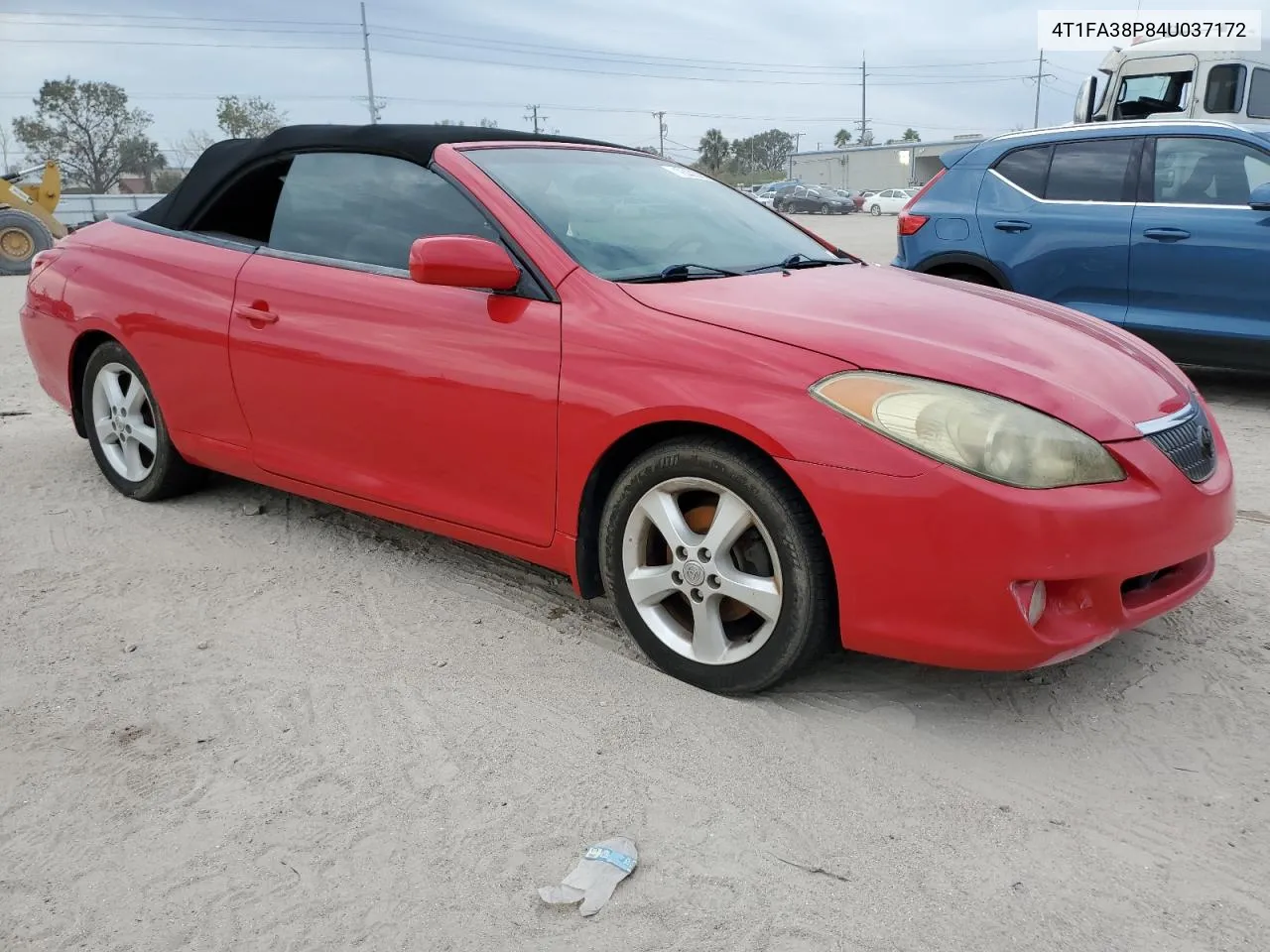 2004 Toyota Camry Solara Se VIN: 4T1FA38P84U037172 Lot: 76443784