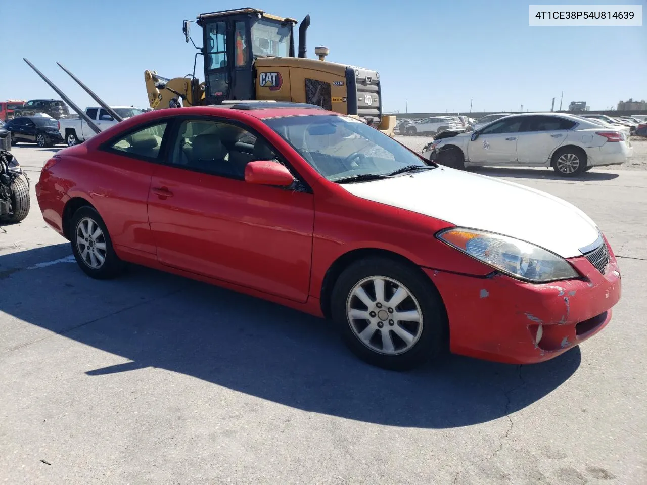 2004 Toyota Camry Solara Se VIN: 4T1CE38P54U814639 Lot: 76669814