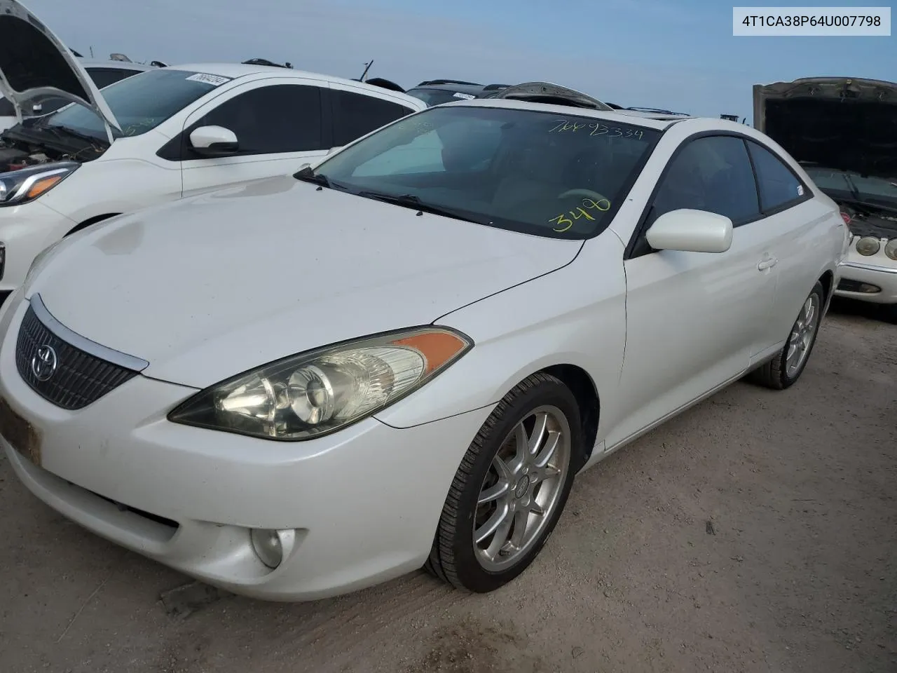 2004 Toyota Camry Solara Se VIN: 4T1CA38P64U007798 Lot: 76693334