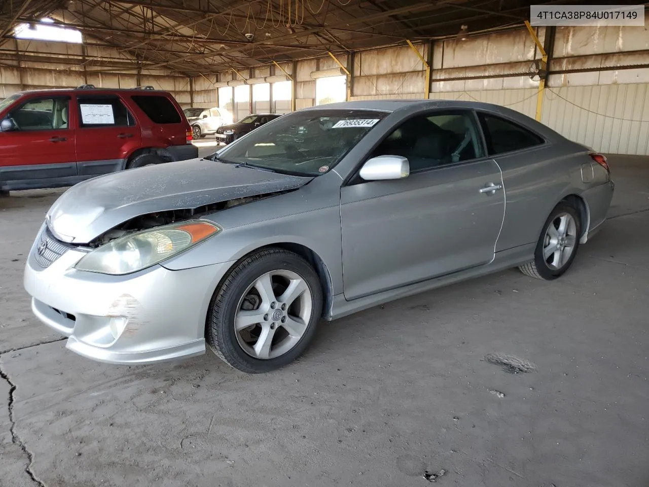 2004 Toyota Camry Solara Se VIN: 4T1CA38P84U017149 Lot: 76935314