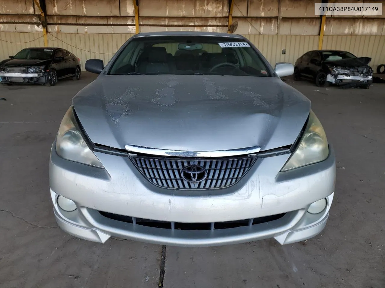 2004 Toyota Camry Solara Se VIN: 4T1CA38P84U017149 Lot: 76935314