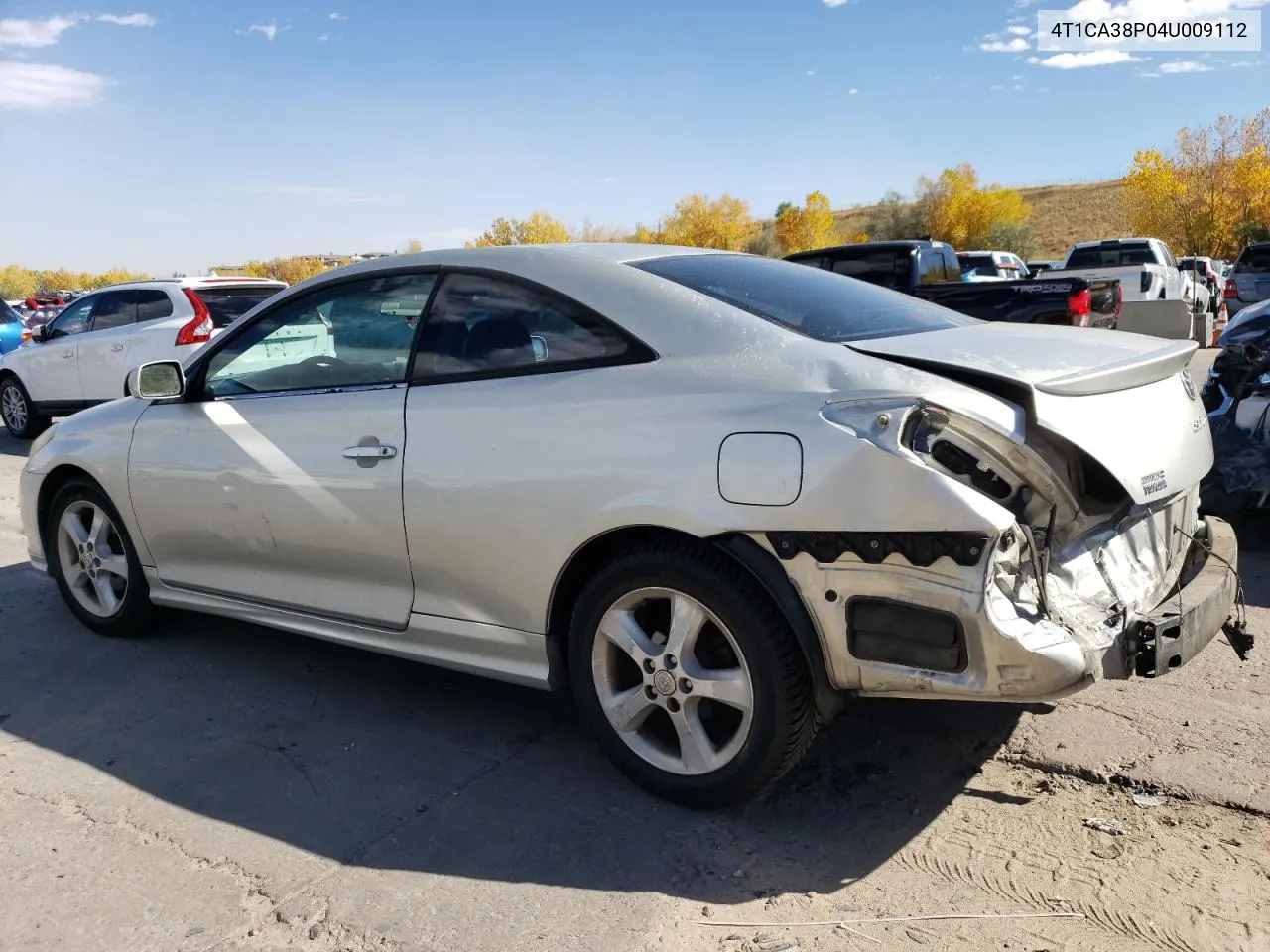 2004 Toyota Camry Solara Se VIN: 4T1CA38P04U009112 Lot: 77653414