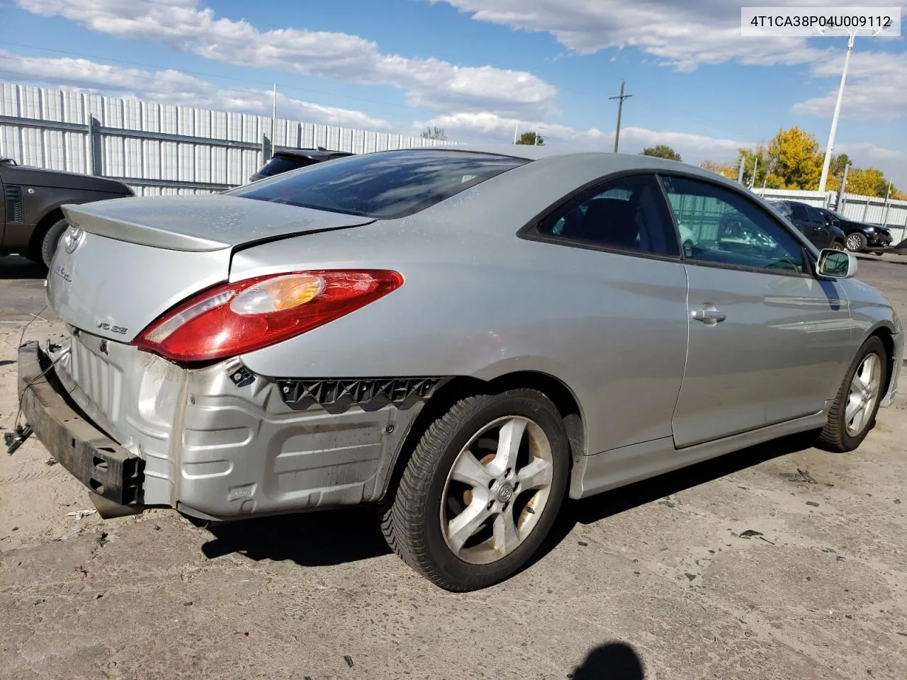 2004 Toyota Camry Solara Se VIN: 4T1CA38P04U009112 Lot: 77653414