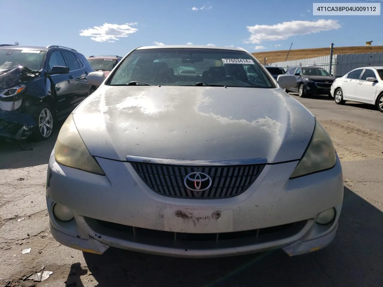 2004 Toyota Camry Solara Se VIN: 4T1CA38P04U009112 Lot: 77653414