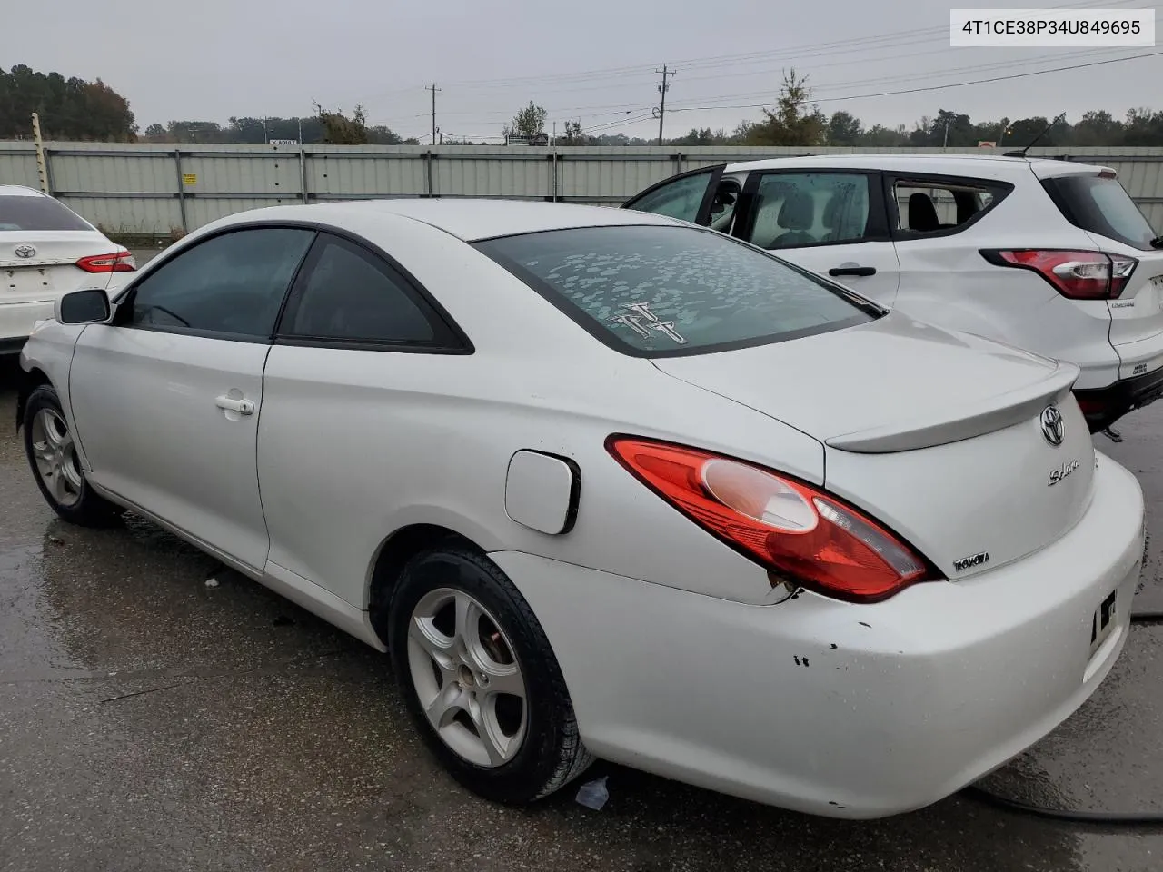 4T1CE38P34U849695 2004 Toyota Camry Solara Se