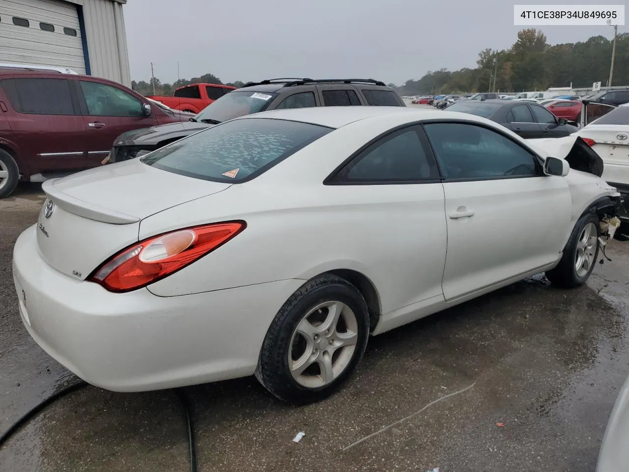 4T1CE38P34U849695 2004 Toyota Camry Solara Se