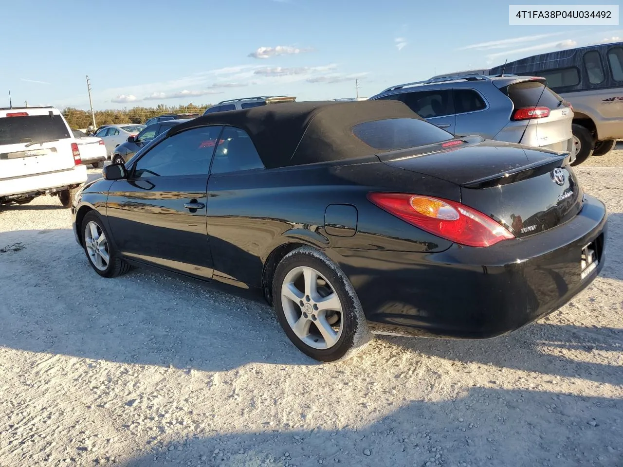 2004 Toyota Camry Solara Se VIN: 4T1FA38P04U034492 Lot: 78161004