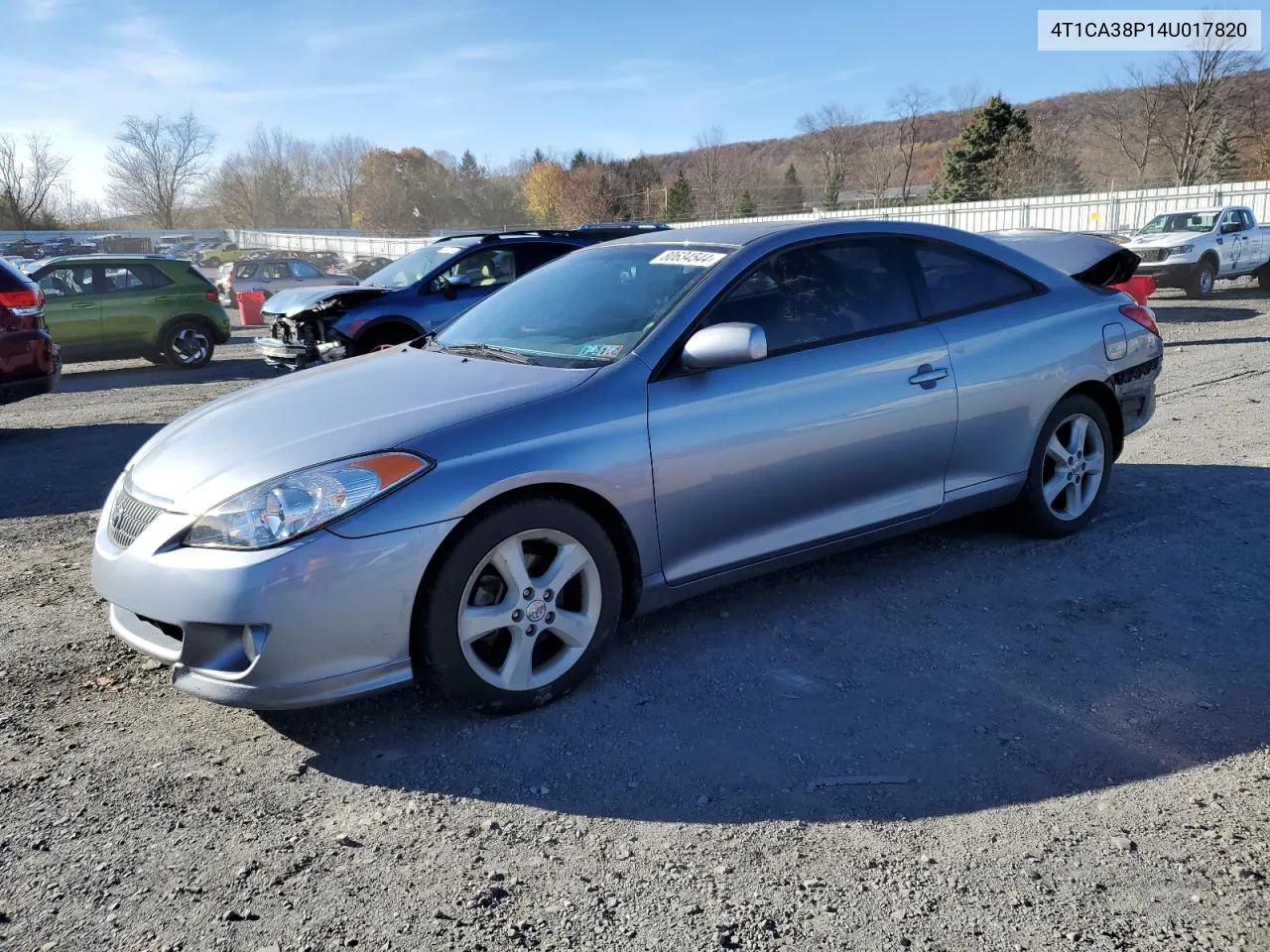 4T1CA38P14U017820 2004 Toyota Camry Solara Se