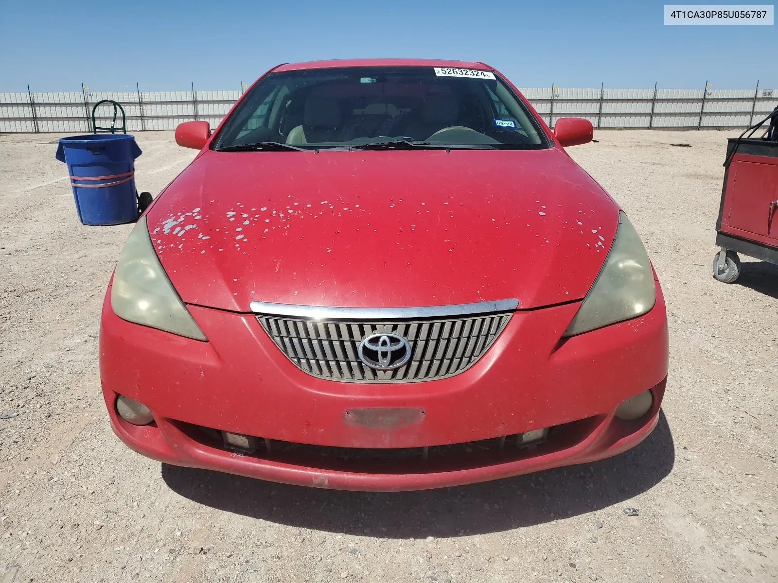 2005 Toyota Camry Solara Se VIN: 4T1CA30P85U056787 Lot: 52632324