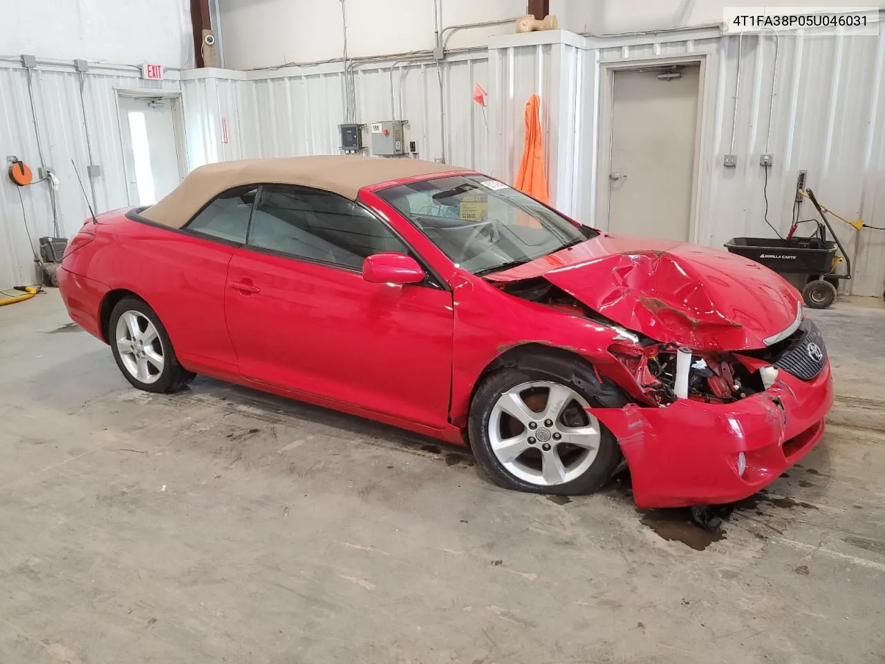 4T1FA38P05U046031 2005 Toyota Camry Solara Se