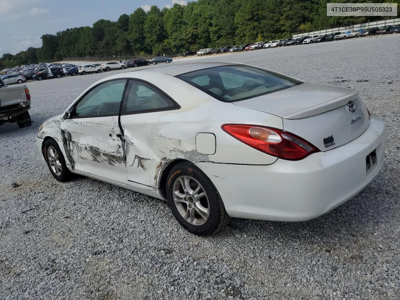 4T1CE38P95U505323 2005 Toyota Camry Solara Se