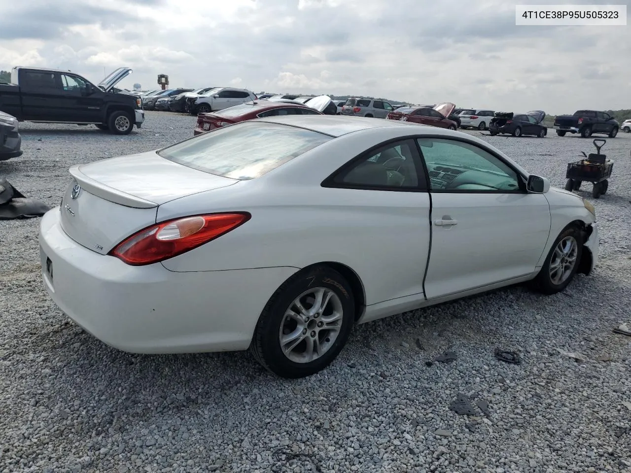 4T1CE38P95U505323 2005 Toyota Camry Solara Se