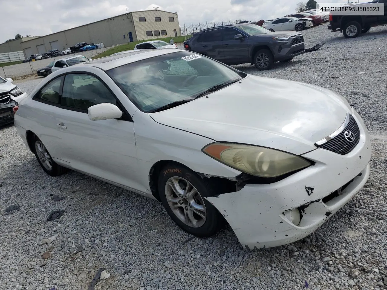 4T1CE38P95U505323 2005 Toyota Camry Solara Se