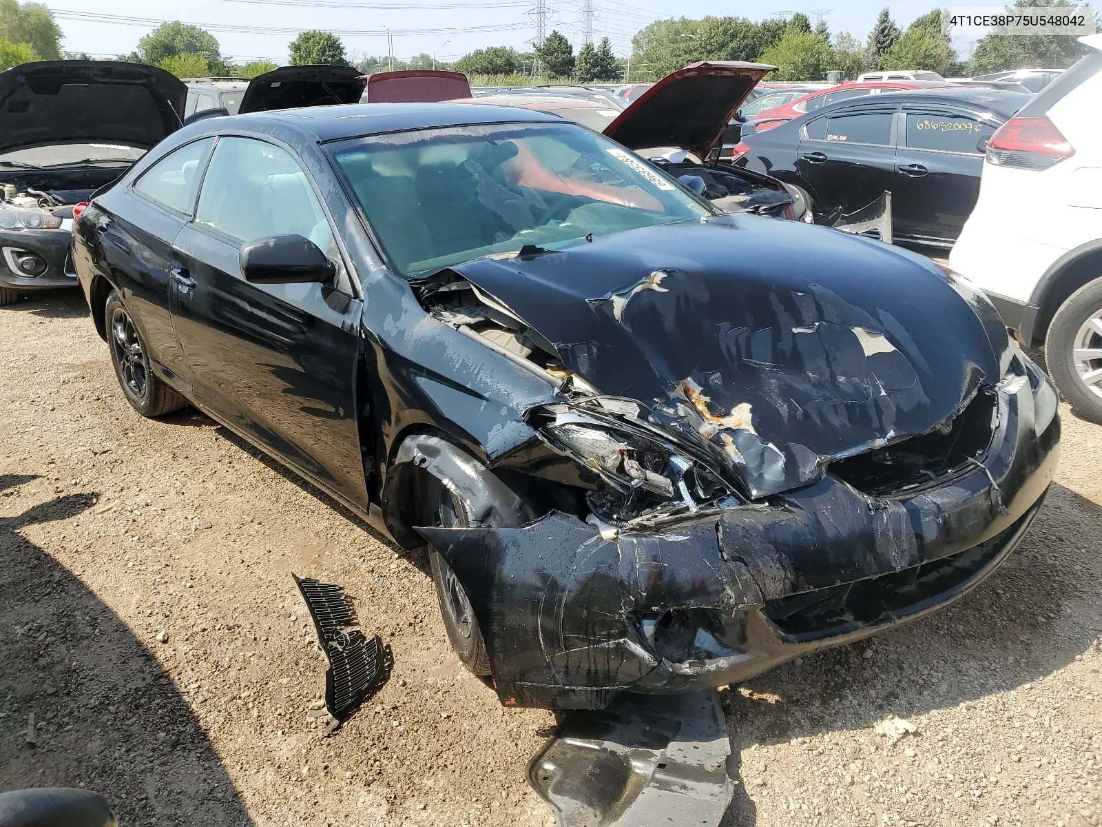 2005 Toyota Camry Solara Se VIN: 4T1CE38P75U548042 Lot: 68685584