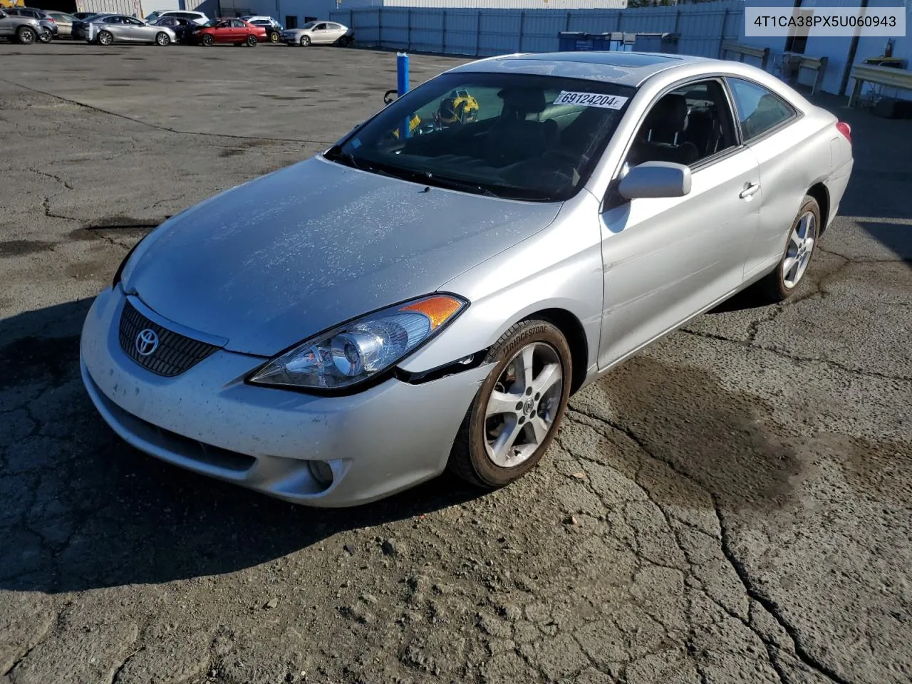 2005 Toyota Camry Solara Se VIN: 4T1CA38PX5U060943 Lot: 69124204