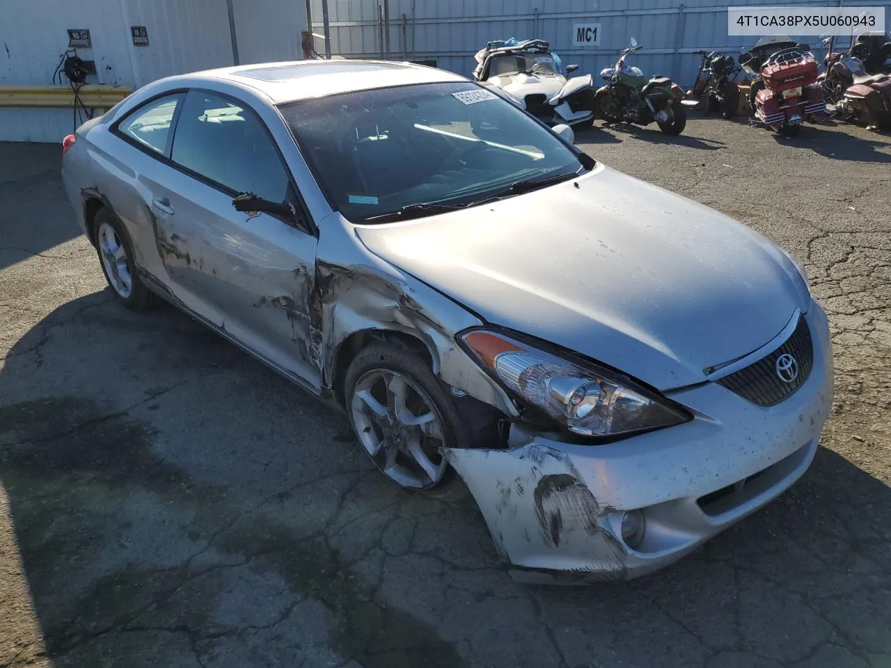 2005 Toyota Camry Solara Se VIN: 4T1CA38PX5U060943 Lot: 69124204