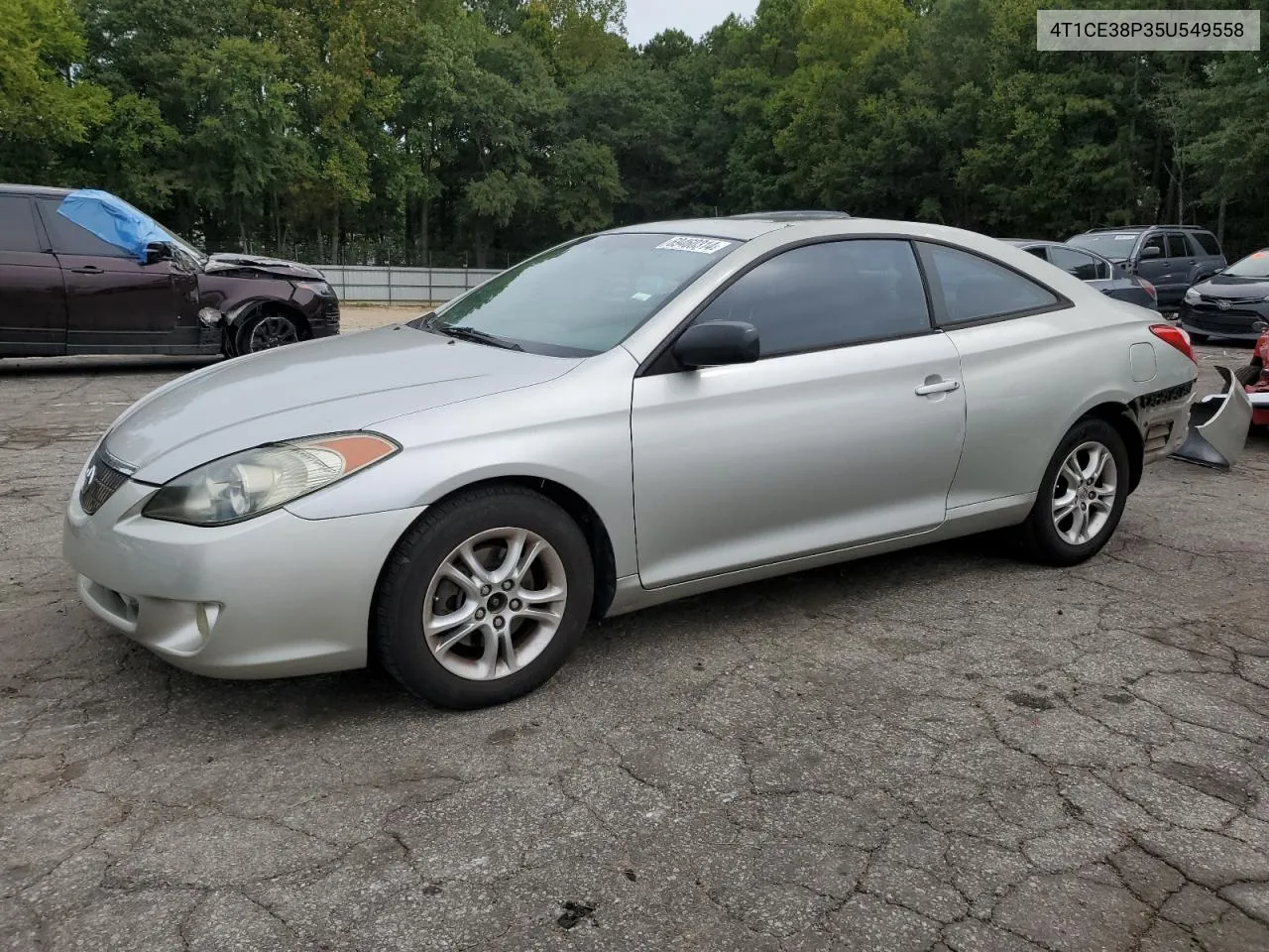 2005 Toyota Camry Solara Se VIN: 4T1CE38P35U549558 Lot: 69460314