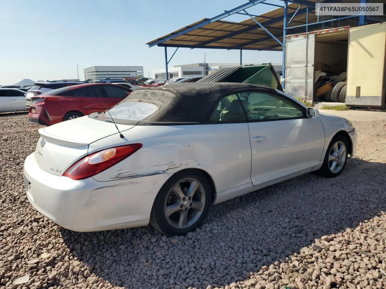 2005 Toyota Camry Solara Se VIN: 4T1FA38P65U050567 Lot: 71078094