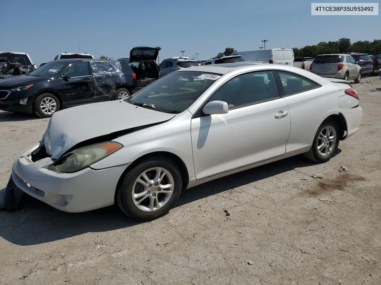 2005 Toyota Camry Solara Se VIN: 4T1CE38P35U953492 Lot: 71197994