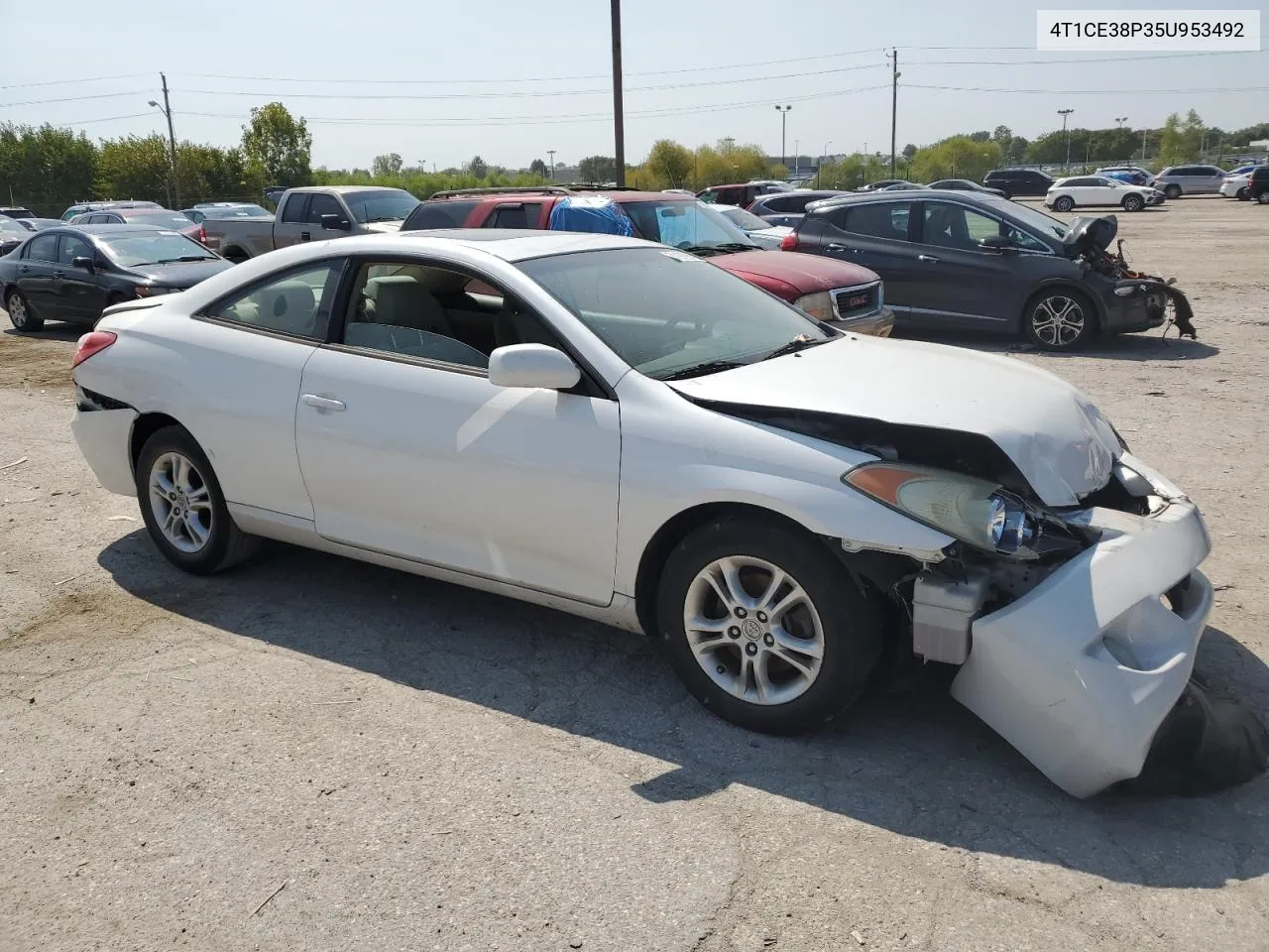 4T1CE38P35U953492 2005 Toyota Camry Solara Se