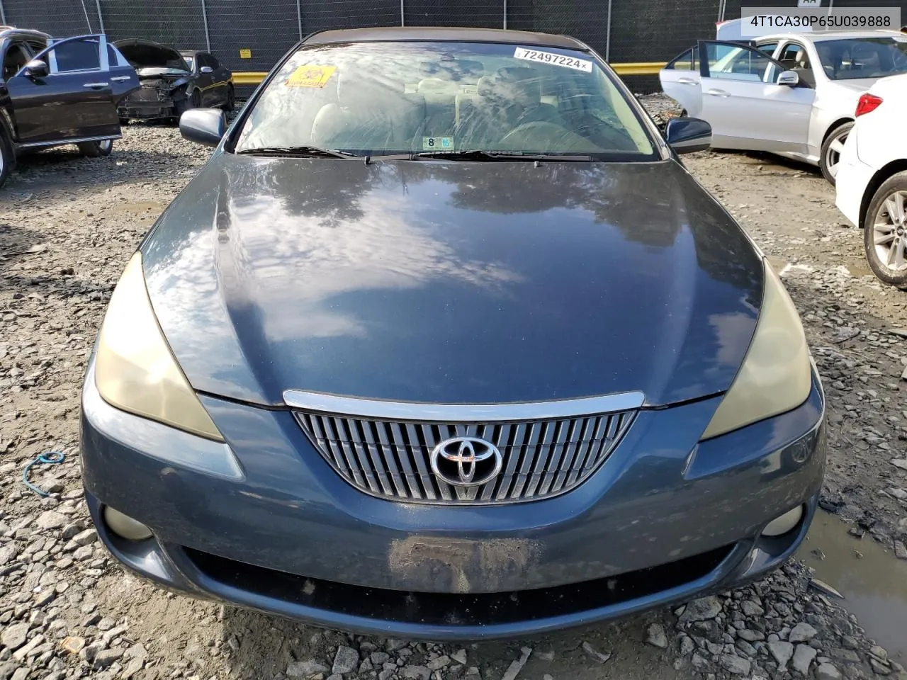 2005 Toyota Camry Solara Se VIN: 4T1CA30P65U039888 Lot: 72497224