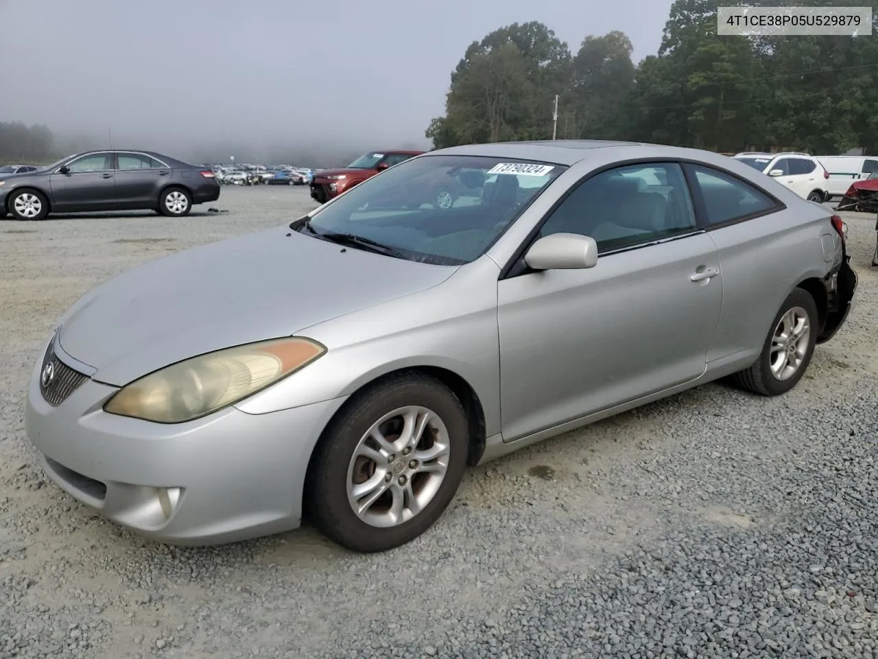 2005 Toyota Camry Solara Se VIN: 4T1CE38P05U529879 Lot: 73790324