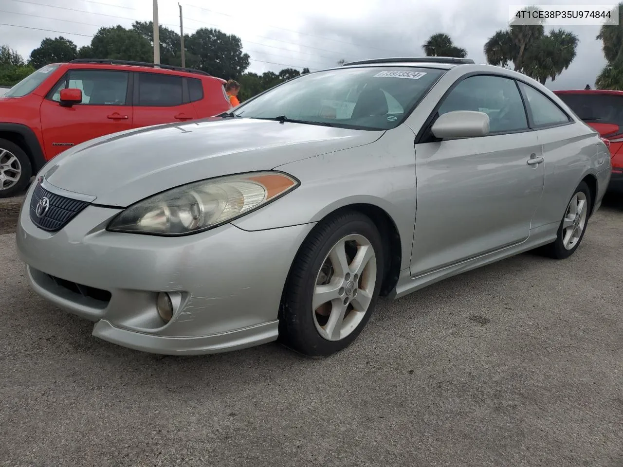 2005 Toyota Camry Solara Se VIN: 4T1CE38P35U974844 Lot: 73973524