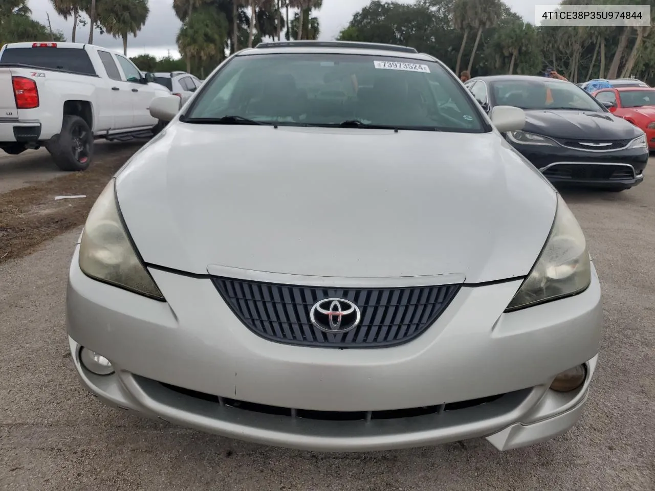 2005 Toyota Camry Solara Se VIN: 4T1CE38P35U974844 Lot: 73973524