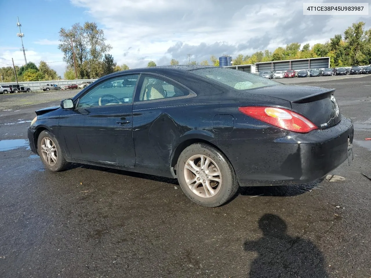 2005 Toyota Camry Solara Se VIN: 4T1CE38P45U983987 Lot: 74929924