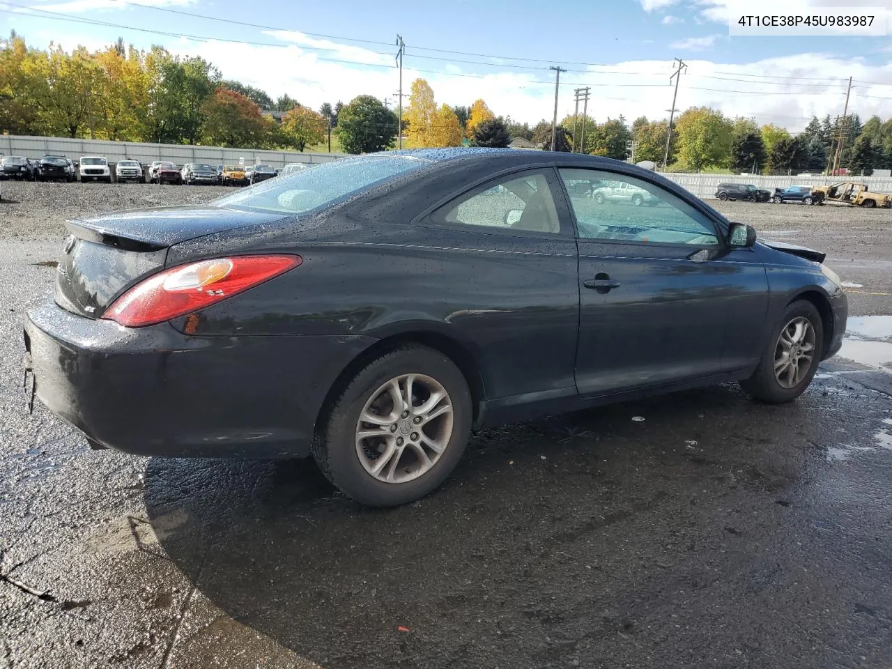 2005 Toyota Camry Solara Se VIN: 4T1CE38P45U983987 Lot: 74929924