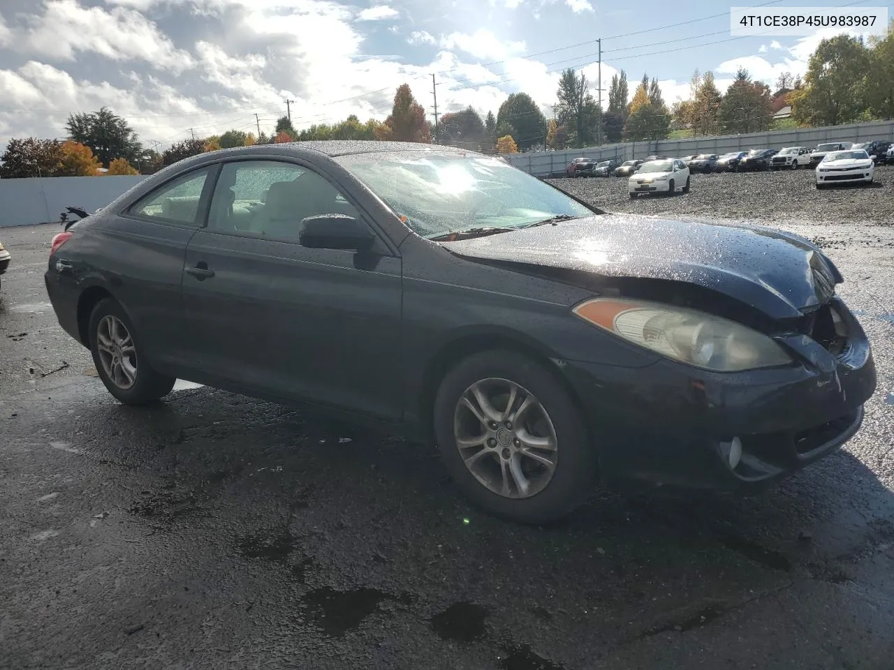 2005 Toyota Camry Solara Se VIN: 4T1CE38P45U983987 Lot: 74929924