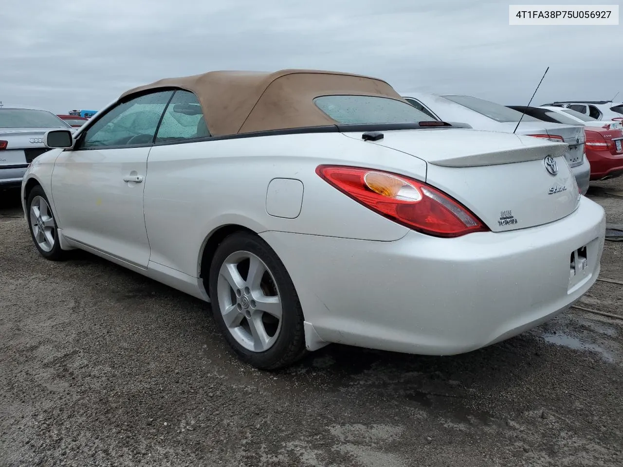 2005 Toyota Camry Solara Se VIN: 4T1FA38P75U056927 Lot: 74937394