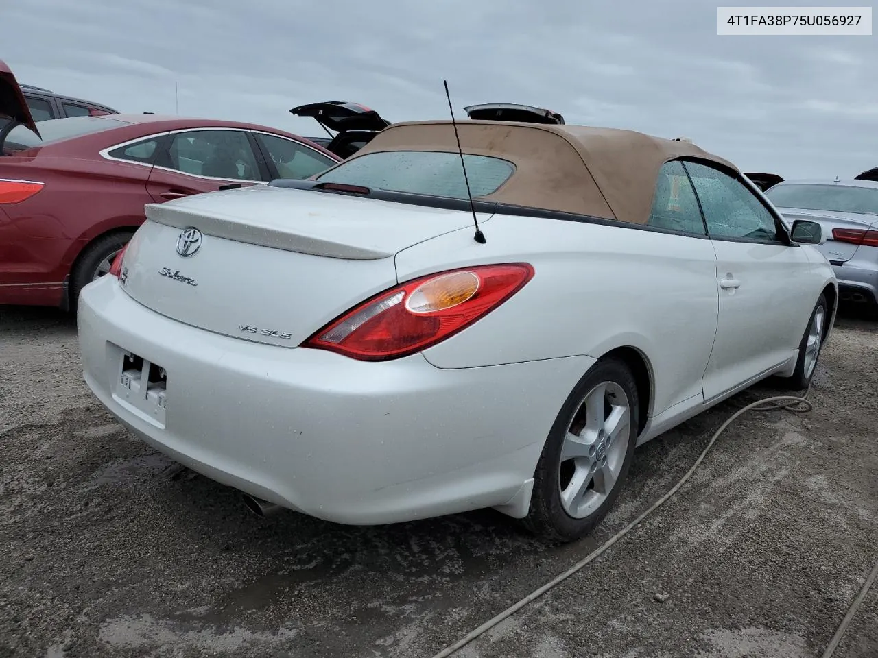 2005 Toyota Camry Solara Se VIN: 4T1FA38P75U056927 Lot: 74937394