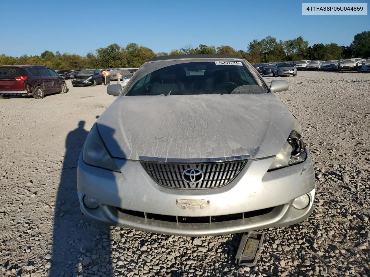 2005 Toyota Camry Solara Se VIN: 4T1FA38P05U044859 Lot: 75391734