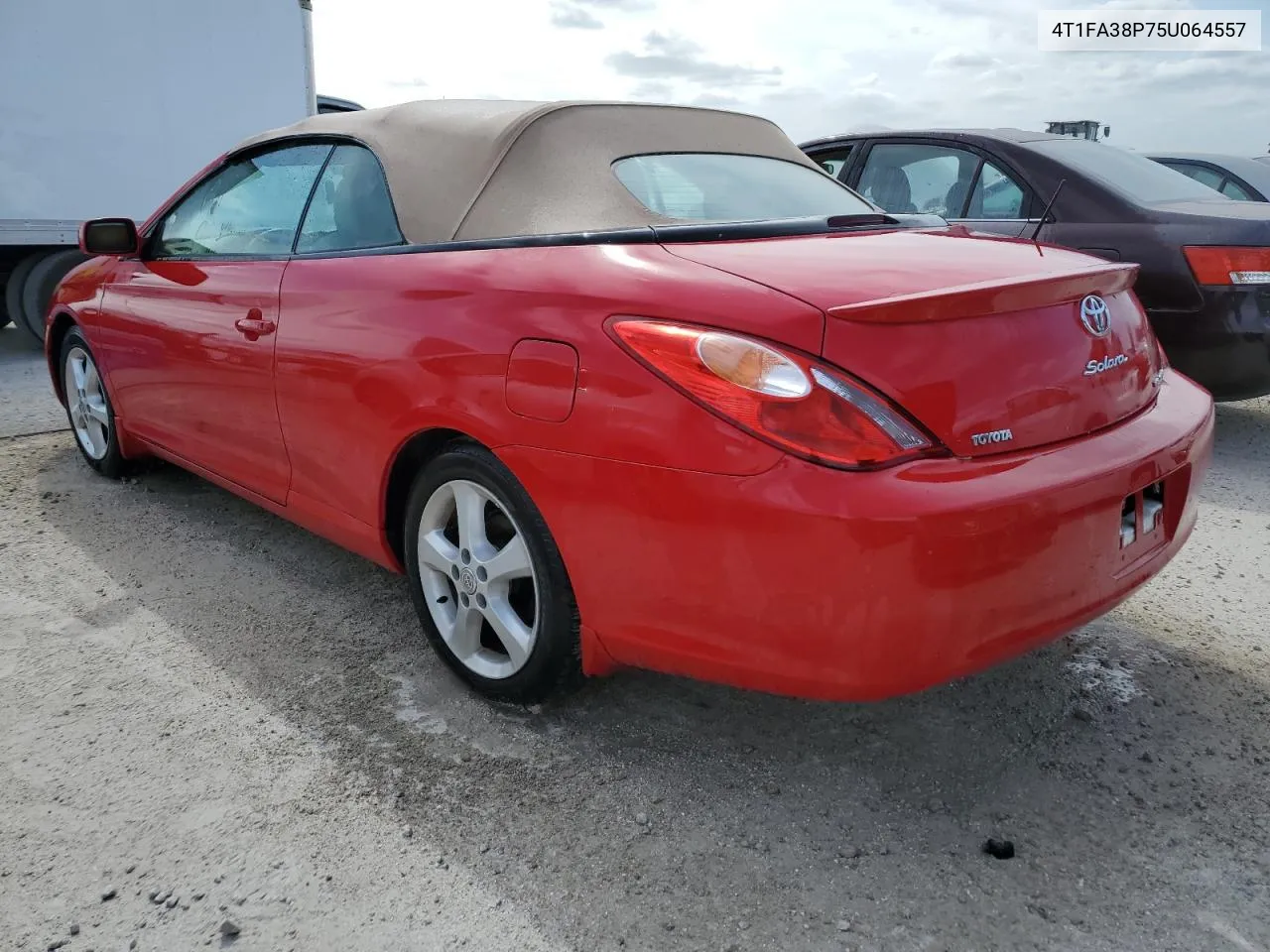 4T1FA38P75U064557 2005 Toyota Camry Solara Se