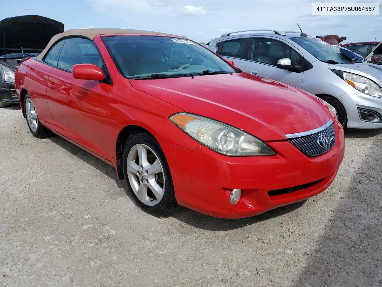 4T1FA38P75U064557 2005 Toyota Camry Solara Se