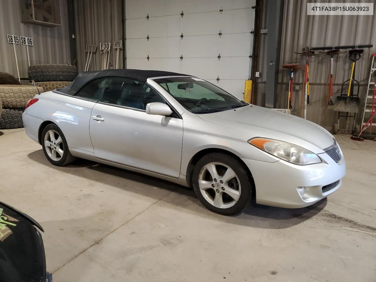 2005 Toyota Camry Solara Se VIN: 4T1FA38P15U063923 Lot: 75633804