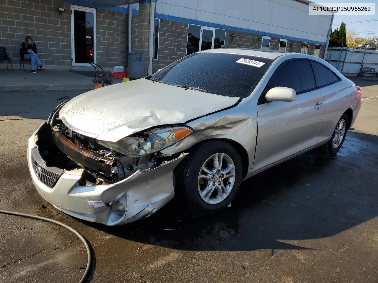 2005 Toyota Camry Solara Se VIN: 4T1CE30P25U955262 Lot: 75658144