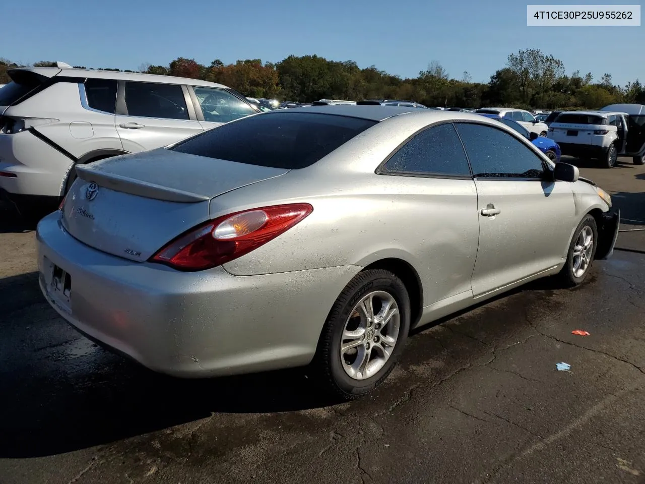 2005 Toyota Camry Solara Se VIN: 4T1CE30P25U955262 Lot: 75658144