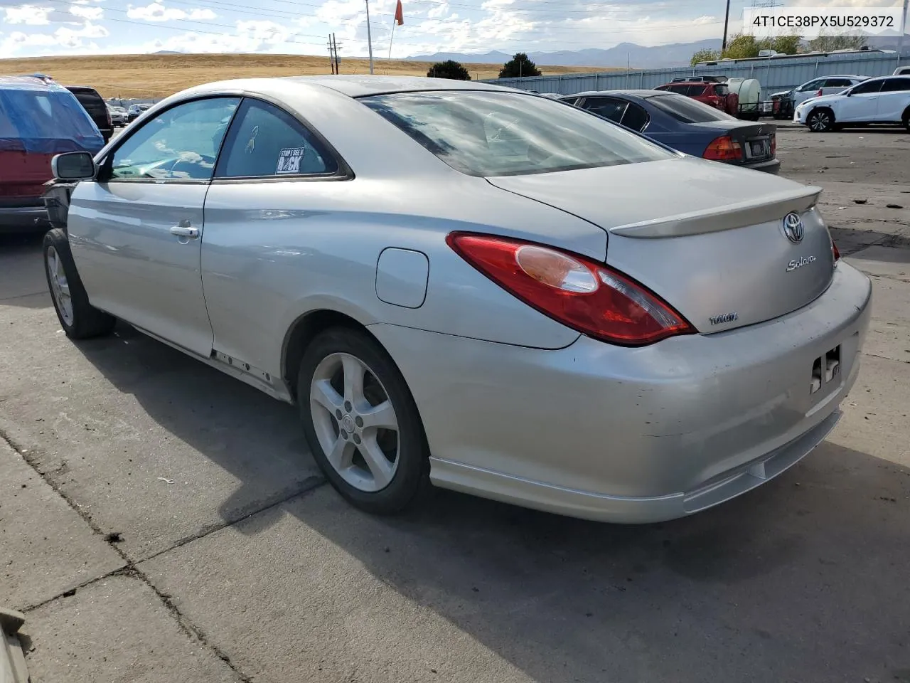 2005 Toyota Camry Solara Se VIN: 4T1CE38PX5U529372 Lot: 75707844