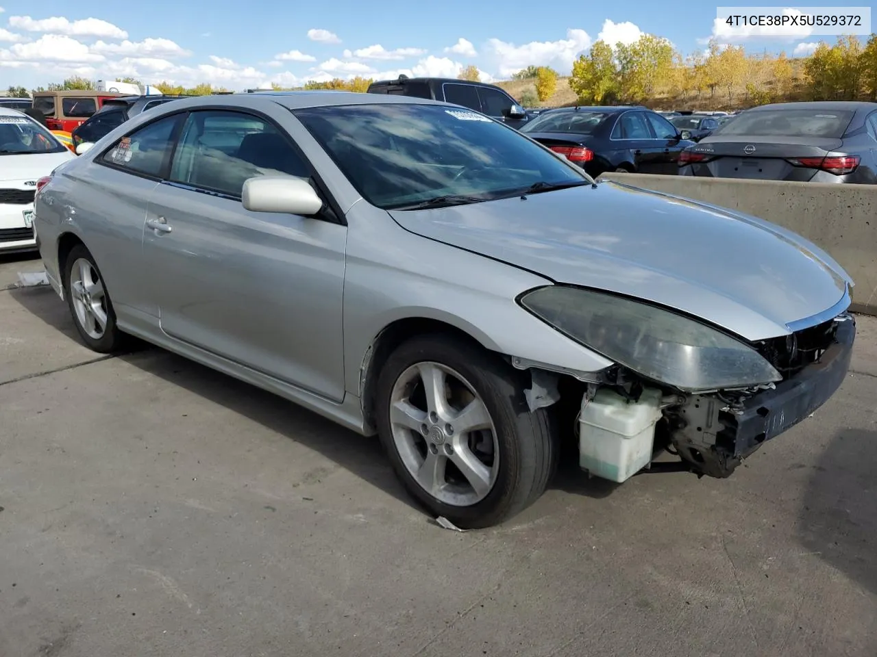 2005 Toyota Camry Solara Se VIN: 4T1CE38PX5U529372 Lot: 75707844