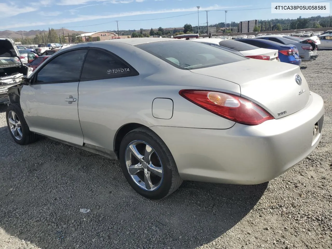 2005 Toyota Camry Solara Se VIN: 4T1CA38P05U058585 Lot: 75894714