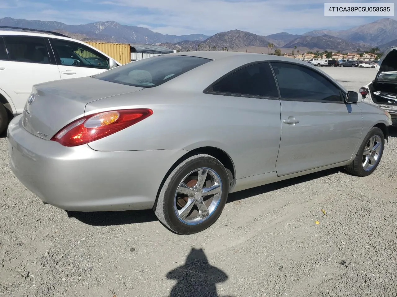 2005 Toyota Camry Solara Se VIN: 4T1CA38P05U058585 Lot: 75894714