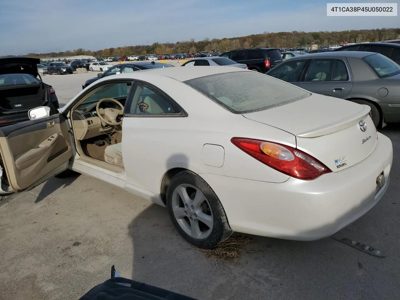 2005 Toyota Camry Solara Se VIN: 4T1CA38P45U050022 Lot: 76781594