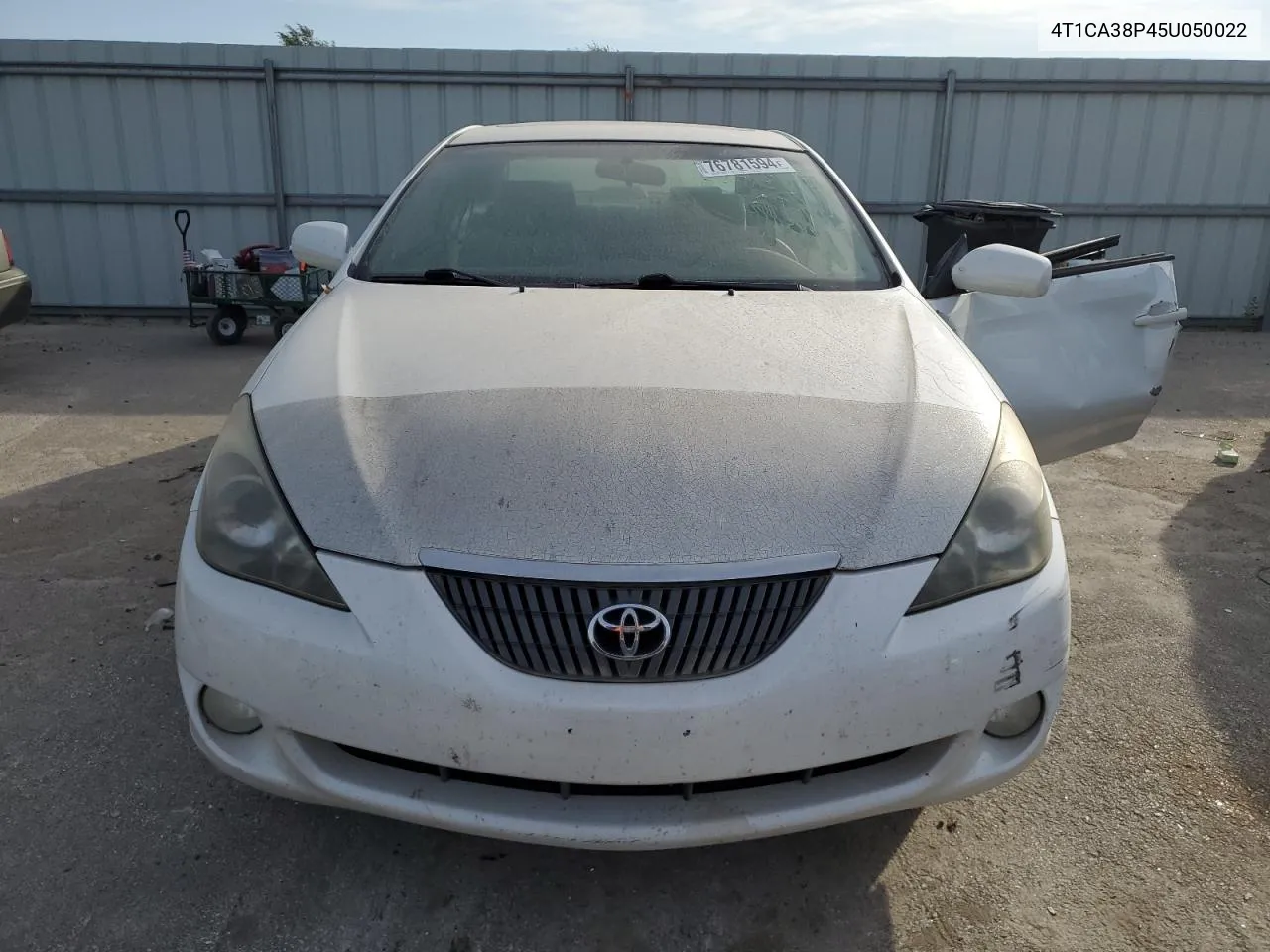 2005 Toyota Camry Solara Se VIN: 4T1CA38P45U050022 Lot: 76781594