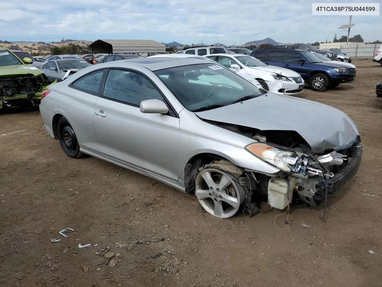 2005 Toyota Camry Solara Se VIN: 4T1CA38P75U044599 Lot: 77633664