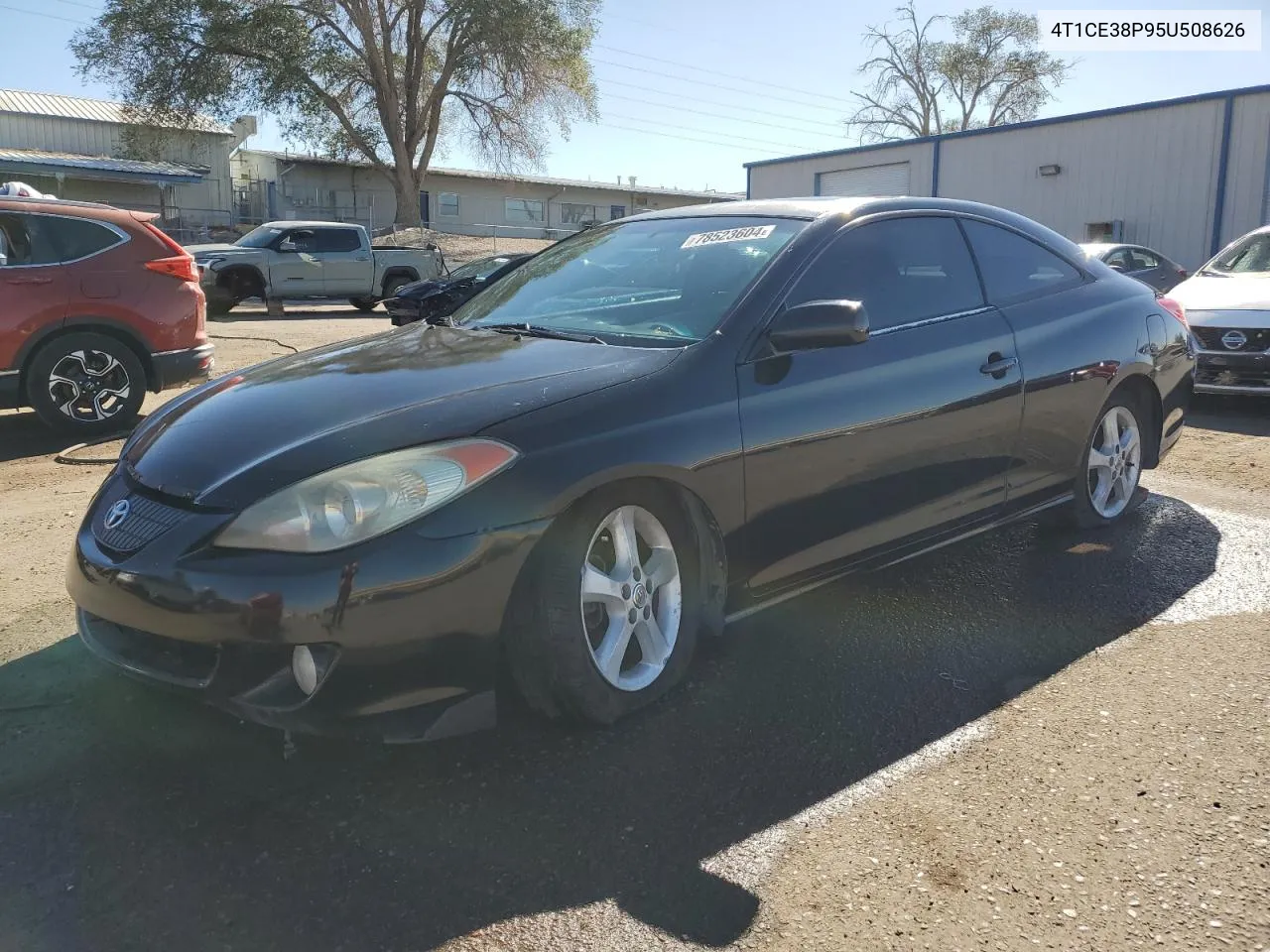 2005 Toyota Camry Solara Se VIN: 4T1CE38P95U508626 Lot: 78523604