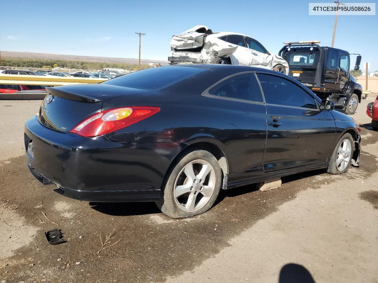 2005 Toyota Camry Solara Se VIN: 4T1CE38P95U508626 Lot: 78523604