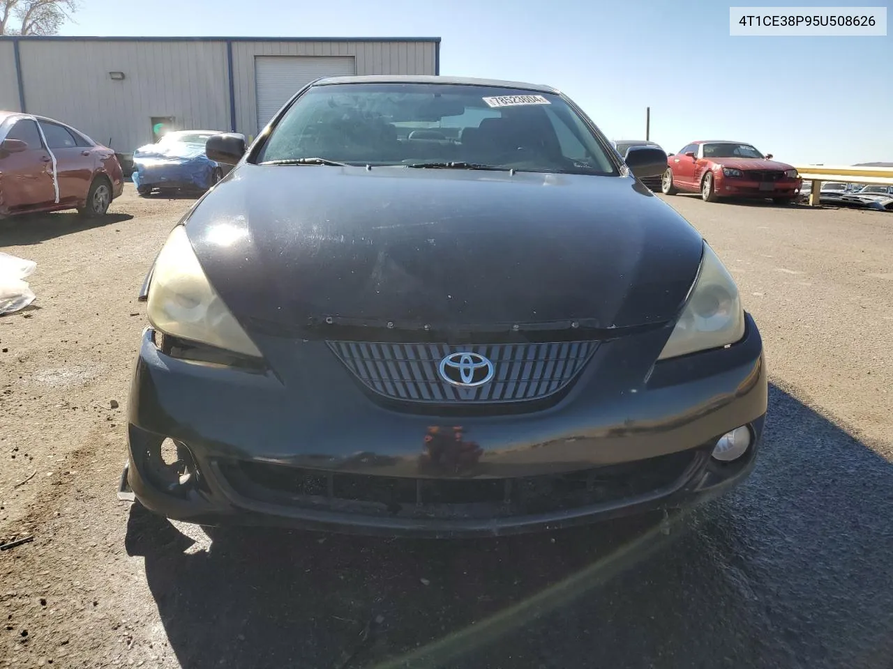 2005 Toyota Camry Solara Se VIN: 4T1CE38P95U508626 Lot: 78523604